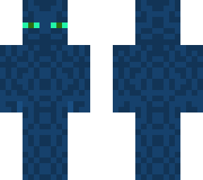 blue ender man