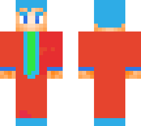 blue haired agent thomas