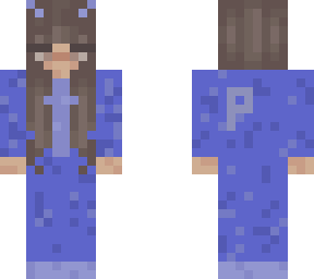 blue onesie girl