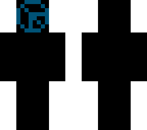 blue peace man