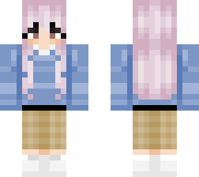 blue sweater