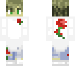 boy in flower shirt