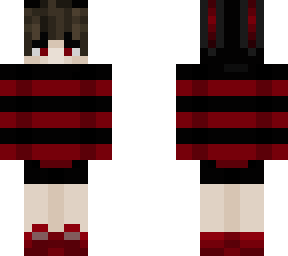 bunny boi (red and black)