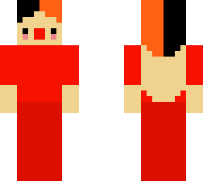 clown in red
