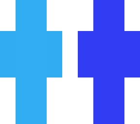 cool looking blue skin