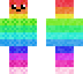 cute derpy rainbow skin