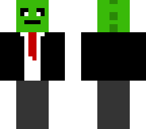 dino in a business suit