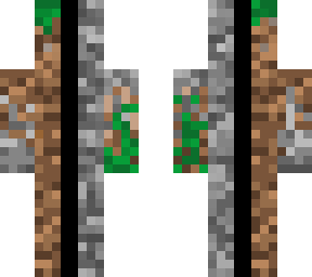 dirt and cobble merge