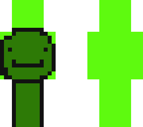 dream but as a green blob