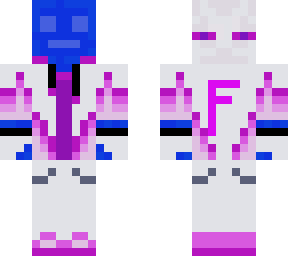 ender slime (blue white purple)
