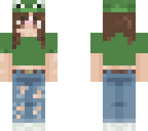 frog hat girl