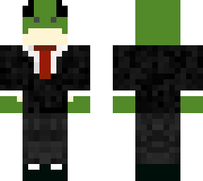 frog in a suit