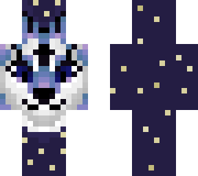 galactic wolf pixel art