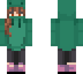 girl karl frog