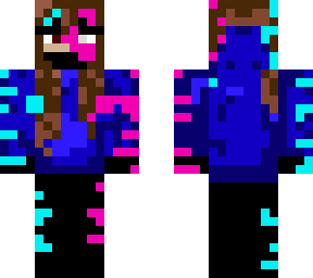 glitched girl