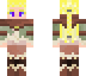golden hair viking girl