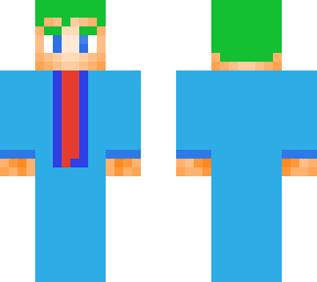 green haired agent bradley