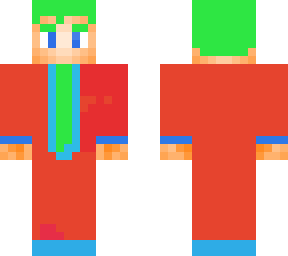 green haired agent thomas