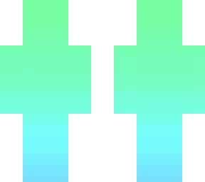 green to cyan