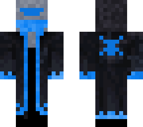 hooded robo-warrior (with cloak)