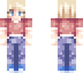 it's my birthday!!! (also this skin is supposed to be me)