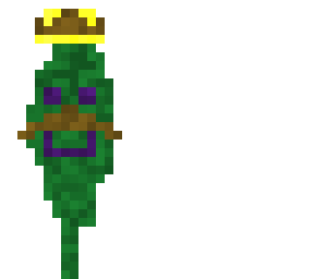 leaf with mustache and hat with mustache