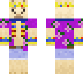 llama beach man