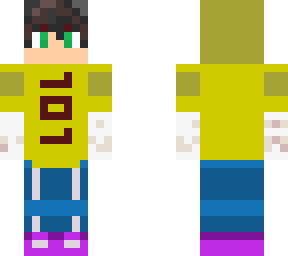 me in minecraft