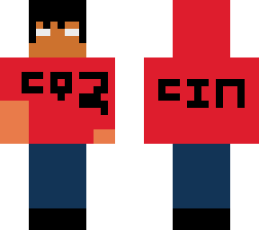 my cool dreaded minecraft skin