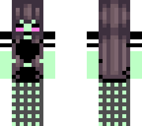 my cute creeper cosplay! no mask