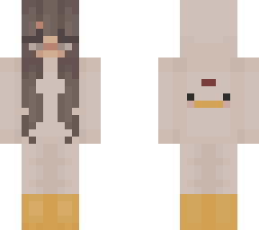 my favorite skin in a chicken onesie