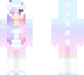 pastel dino girl