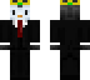 penguin tuxedo with crown