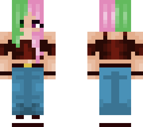 pink & green
