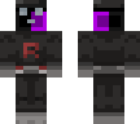 pink and black team rocket grunt