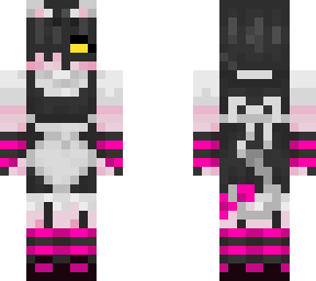 pink catboy maid