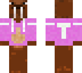pink hoodie walrus