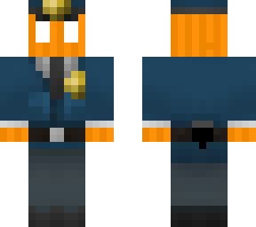pumpkin policeman
