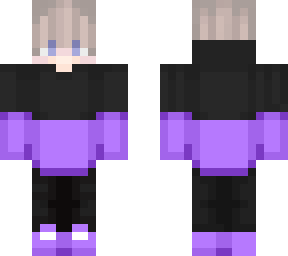 purple / black chill skin