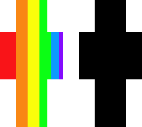 rainbow skin