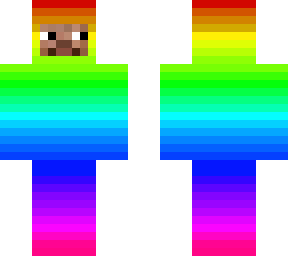 rainbow steve onesie