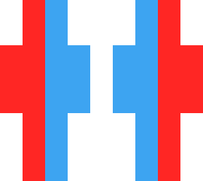 red + blue remake