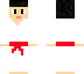 red belt  taekwondo man