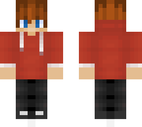 red hoodie boy