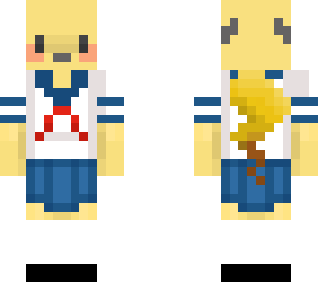 school girl pikachu(hd tail)
