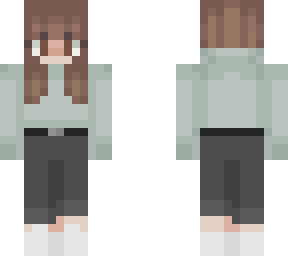 shorter hair green