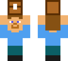 some guy holding a chest