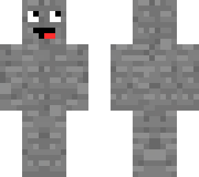 stone with eyes