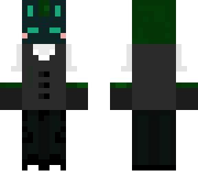 sushi in a chef outfit (with a little more detail)