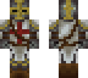templar with head under